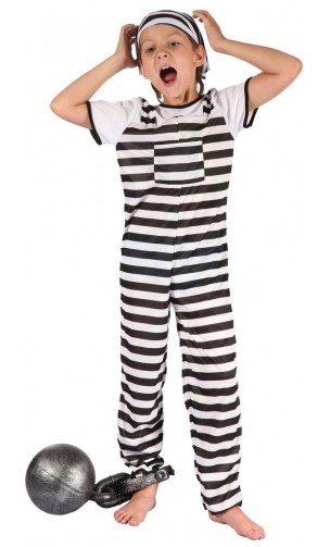 Déguisement bagnard enfant