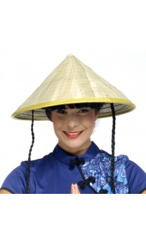 Chapeau Chinois, vietnam Paille