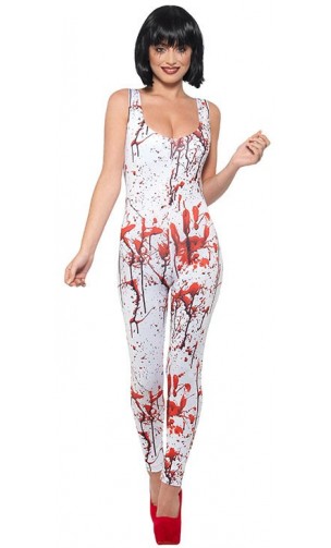 Combinaison sexy ensanglantée