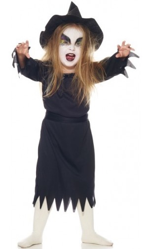 Déguisement petite sorcière bébé