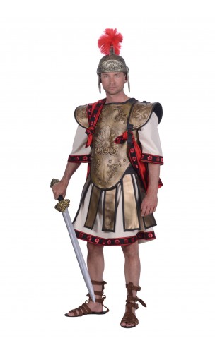 Déguisement romain spartiat luxe