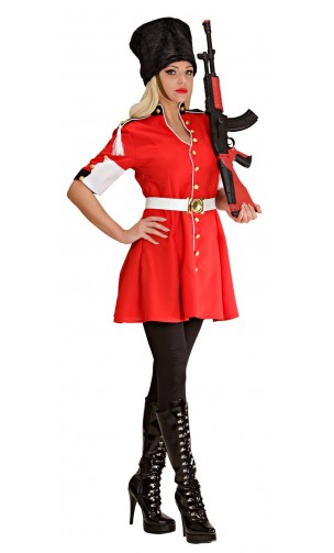 Déguisement majorette, garde britannique femme