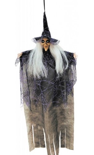 Décoration sorcière suspendue 75cm