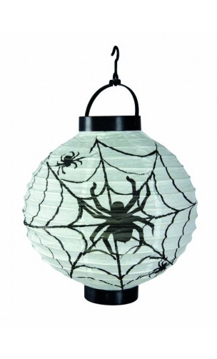 Lanterne araignée halloween à LED