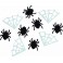Confettis de table halloween araignée et toile
