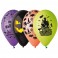Sachet de 100 ballons halloween décorés avec motif effrayant, horreur en vente