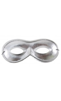 masque loup tissus métallisé argent en vente à paris et en ligne