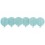 Guirlande baby shower garçon en forme ballon bleu de 3m en vente