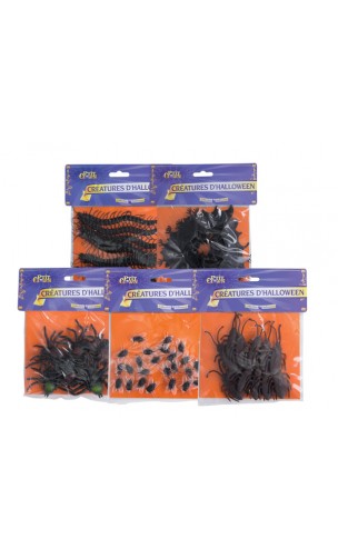 Sachet d'insectes divers pour halloween et farce à Paris