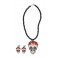 Collier + boucles d'oreilles dia de los muertos