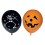 10 Ballons halloween orange et noir