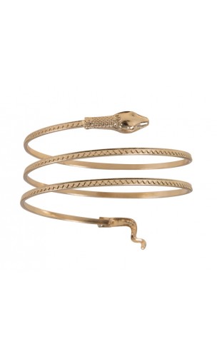 Bracelet égyptien serpent doré