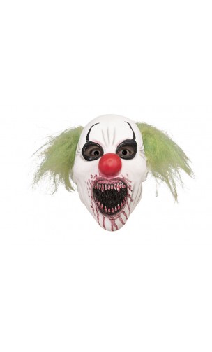 Masque clown cannibale intégral latex