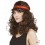 Perruque Hippie Avec Bandeau
