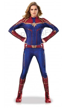 Déguisement Captain Marvel, super héros Avengers pour adulte en location à Paris et en ligne