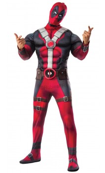 Déguisement Deadpool 2 luxe pour homme en location à Paris et en ligne