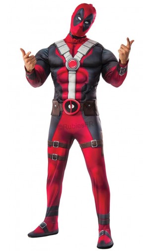 Déguisement Deadpool 2 luxe pour homme en location à Paris et en ligne
