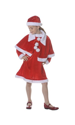 Déguisement mère noël enfant