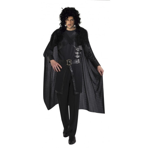 Déguisement chevalier Jon à fourrure adulte