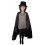 Cape enfant noire avec col de 75cm en vente.