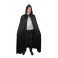 Cape noire avec capuche pour adulte en vente chez Be Happy.