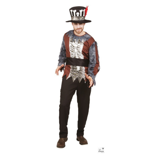 Déguisement Squelette Vaudou adulte
