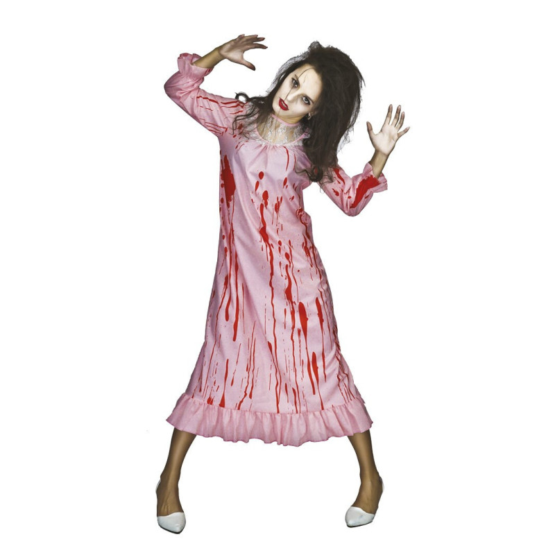 Déguisement robe de nuit ensanglantée