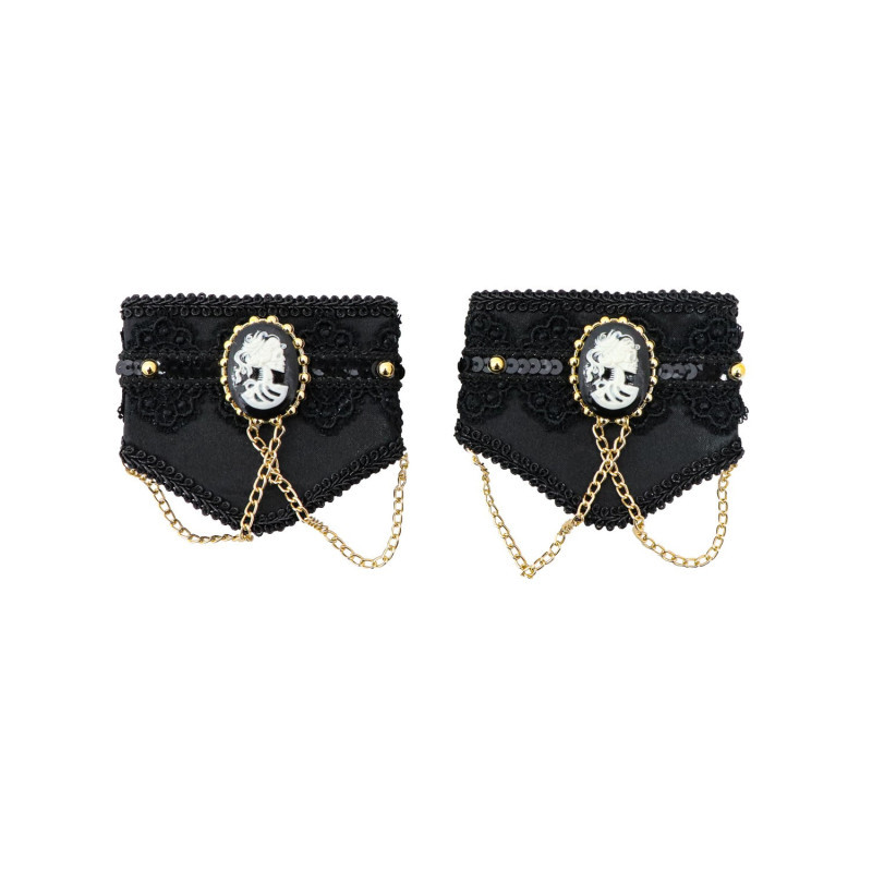 Manchette gothique noire