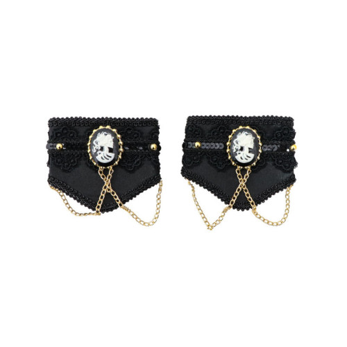 Manchette gothique noire