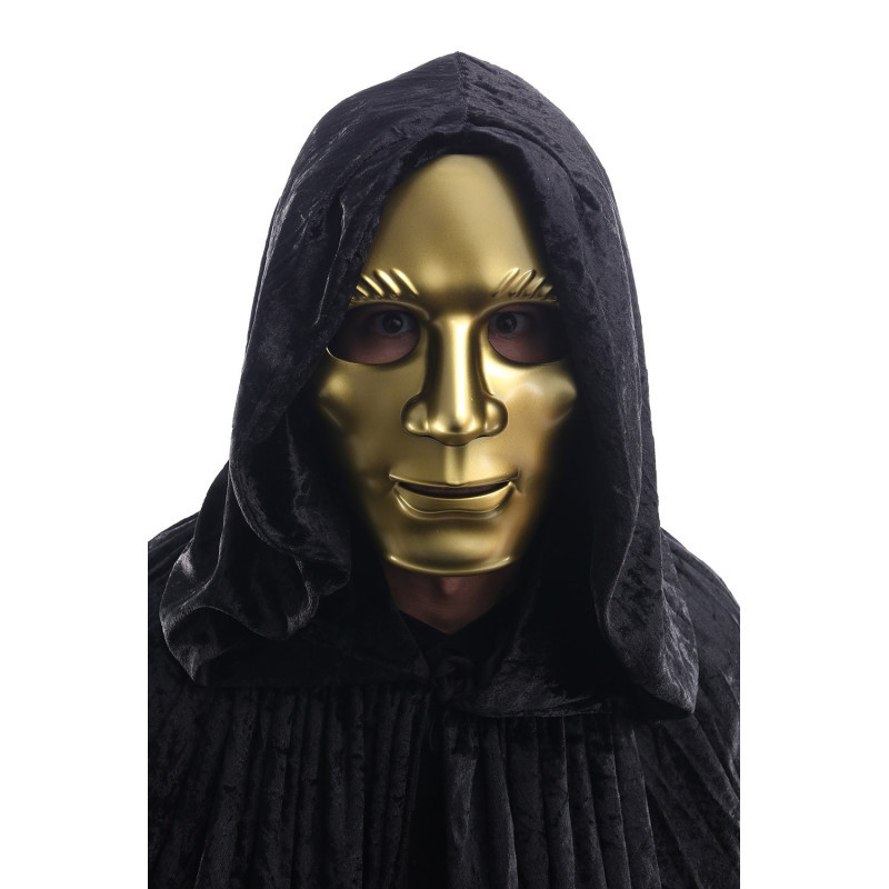 Masque visage doré adulte