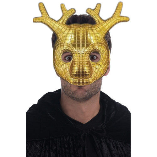 Masque VIP cerf doré