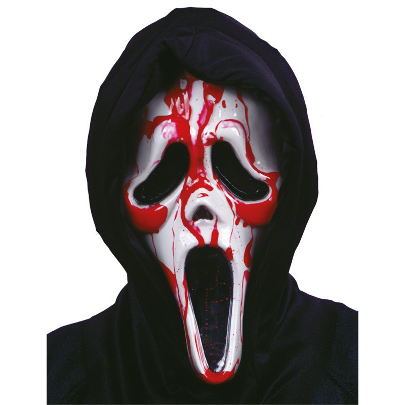 Masque Scream Ghostface sanglant officiel pour adulte en vente à Paris