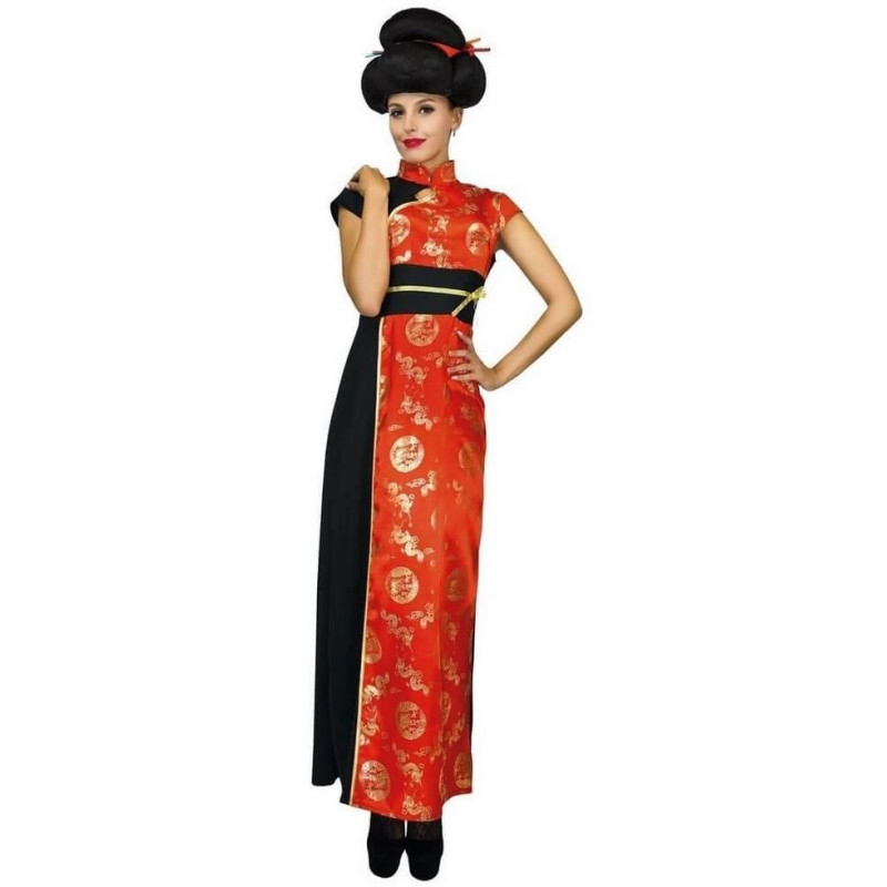Déguisement chinoise rouge
