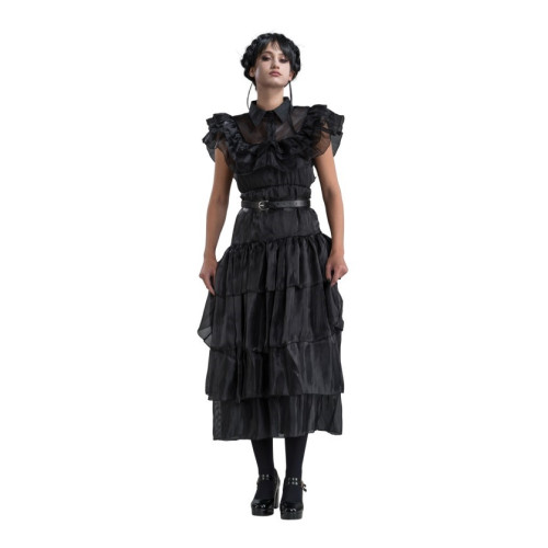 Robe de bal Mercredi Addams adulte
