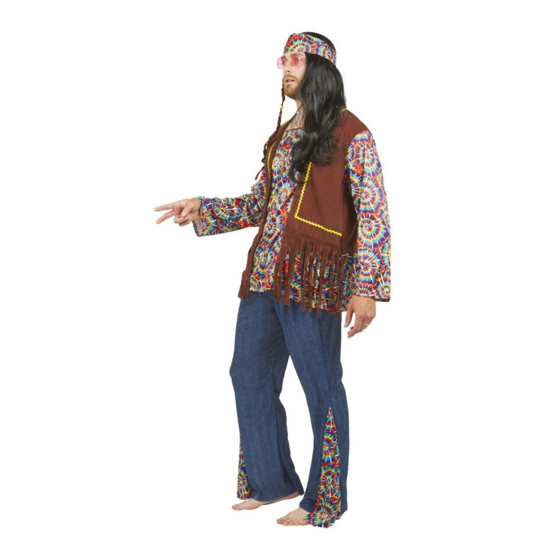 Déguisement hippie psy adulte