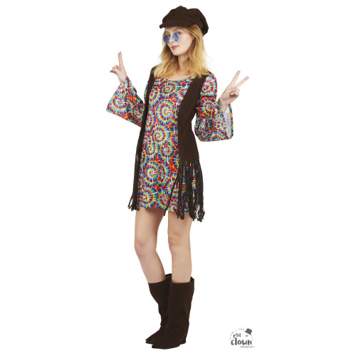 Déguisement hippie psy femme