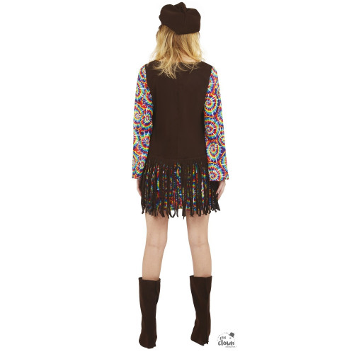 Déguisement hippie psy femme