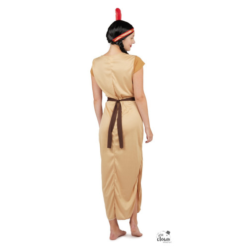 Déguisement indienne d'Amérique sioux pour femme en vente chez Be Happy