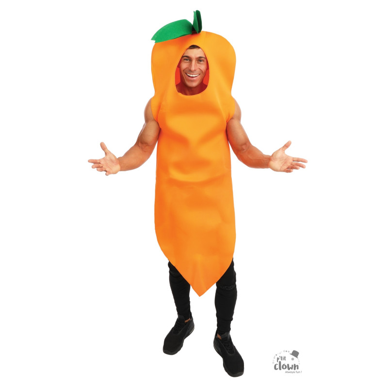Déguisement carotte adulte