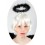 Auréole d'ange noire en plumes pour adulte en vente à Paris chez Be Happy