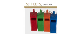 Lot de sifflet fluo en vente à Paris chez Be Happy et en ligne
