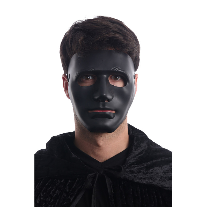 Masque visage noir luxe
