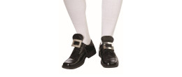 Boucle de chaussure marquis, époque en métal argenté en vente.