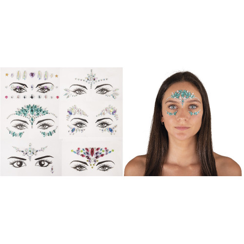 Strass autocollant pour visage