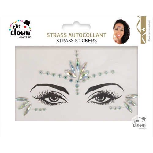 Strass autocollant pour visage