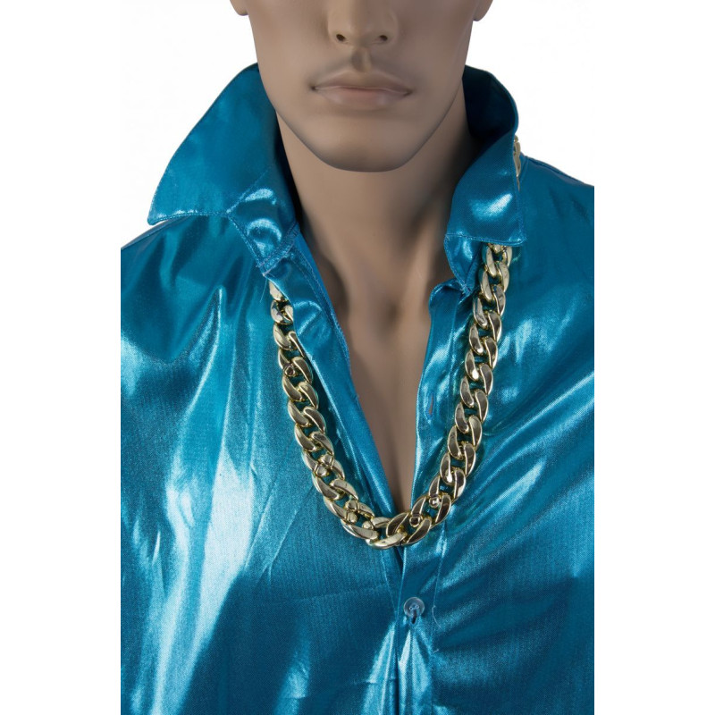 Chaine bling bling dorée en vente chez Be Happy