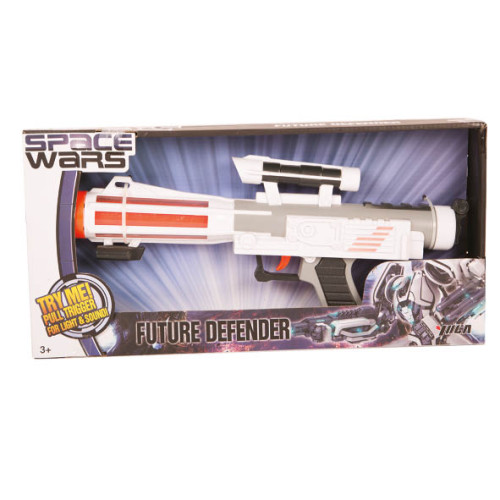 Pistolet futuriste space gun 2 en vente pour déguisement de l'espace, déguisement futur