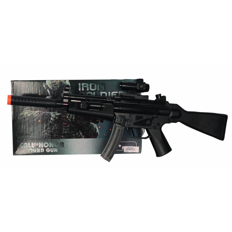 Mitraillette automatique AK47 noir sonore en vente