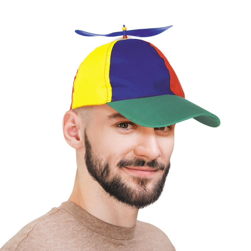 Casquette avec hélice