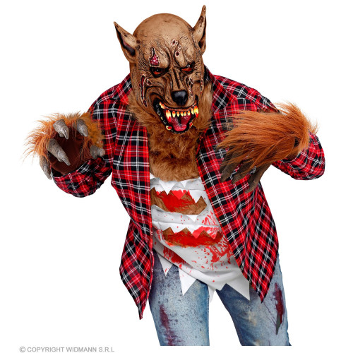 Gants mains de loup garou